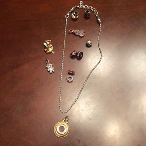 Brighton chain and 11 charms